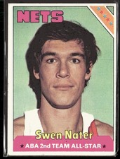 1975-76 Topps Swen Nater #231 New York Nets