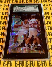 1997-98 Bowman's Best RC MAURICE TAYLOR Atomic Refractor SGC 96 Mint 9 Clippers