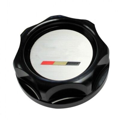 Black Aluminum Oil Filler & Radiator Cap Kit For Honda/Acura - Mugen Style, Anodized 2 thumbnail image
