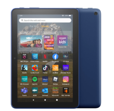 Amazon Kindle Fire HD 8 tablet 32GB 12th Gen 2022 UK latest