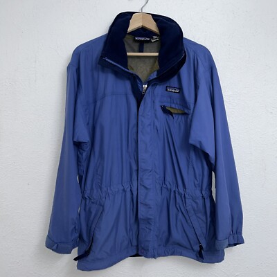 Vintage Patagonia Travel Guide Jacket Full Zip Long Sleeve Size