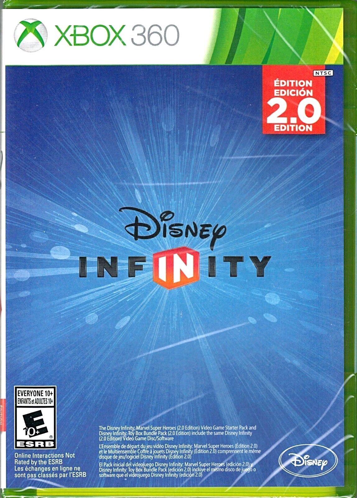 Microsoft Xbox 360 Disney Infinity Game Disc, Art Work, and | eBay