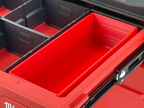 Milwaukee Packout 4 Drawer Tool Box Compatible Large Nesting Bins - Picture 7 of 41