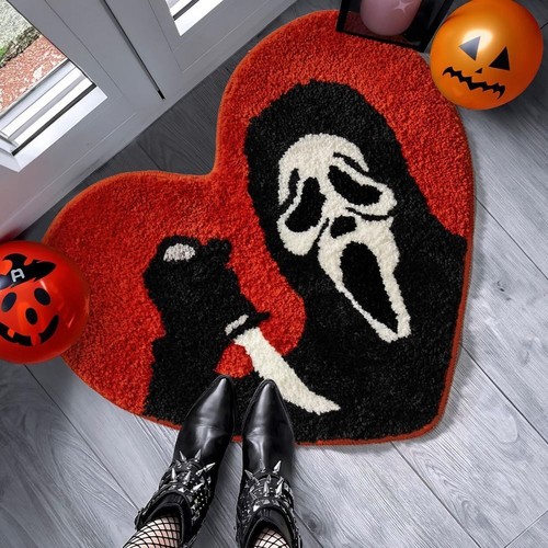 Soft Halloween Bathroom Rugs Horrible Door Mat Cool Ghost Rugs Home Decor - Picture 7 of 9