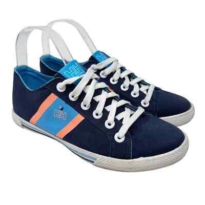 Helly Hansen Viking Low Top Sneakers Ladies Size 7.5 Sporty Striped Canvas