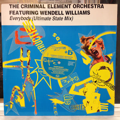 [FUNK/SOUL]~NM 12''~CRIMINAL ELEMENT ORCHESTRA~Everybody~{x2 Mixes]~UK IMPORT