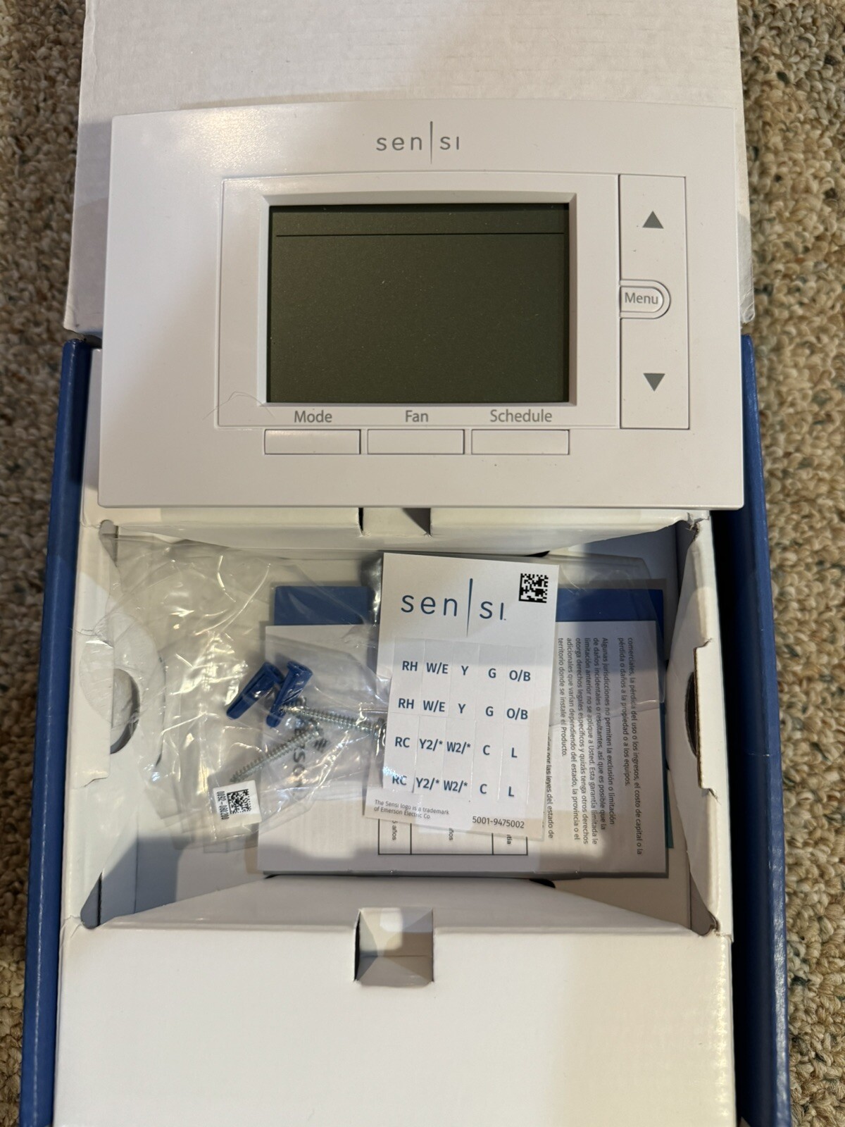 Emerson Sensi Smart Programmable Thermostat - White (ST55)