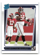 2020 Donruss #349 CHRISTIAN BARMORE Rookie RC New England Patriots NICE CARD !!!. rookie card picture