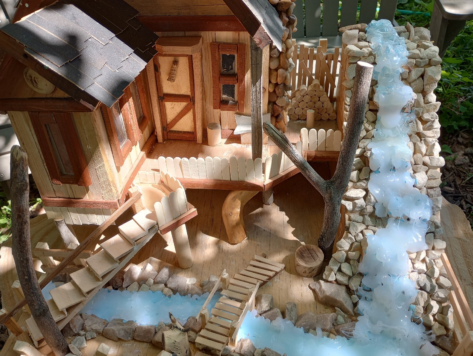 handmade wooden bird houses eBay