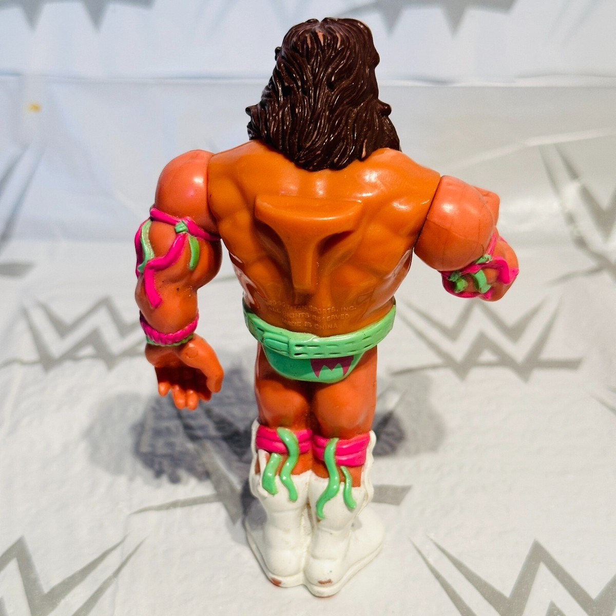 The Ultimate Warrior Vintage 1990 WWF WWE Titan Sports