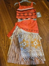 Disney Store Moana Costume NWT size 9/10