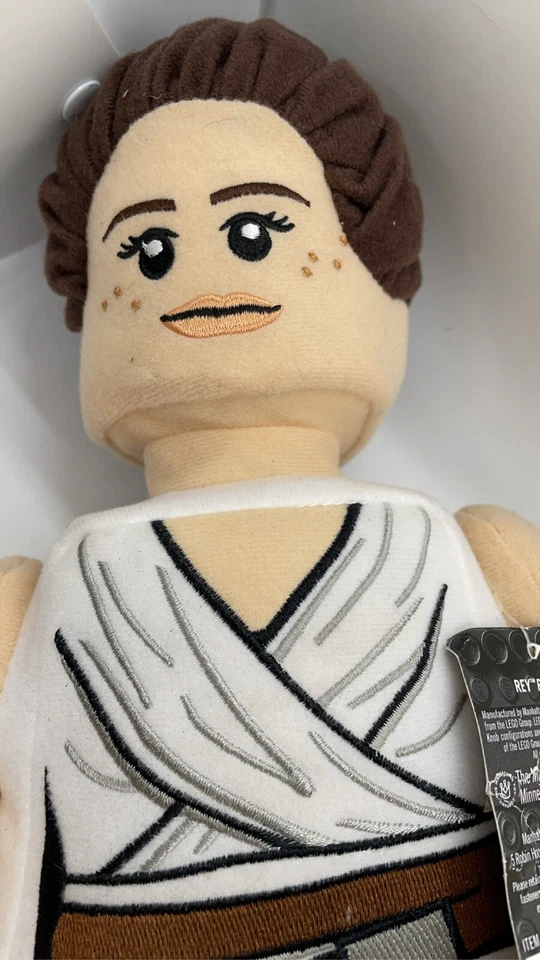 "Star Wars Rey Peluche Lego 13,5"" Alto 2019 Peluche Disney" Foto 2 de 4