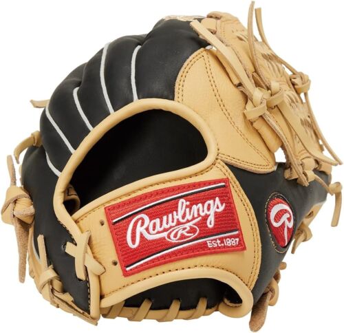 Rawlings Baseball Softball All-Around Glove Black Camel 11.25 or 11.75 inch - Picture 3 of 6