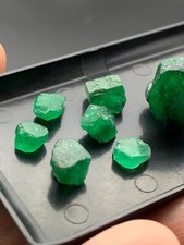 29.95 Carats Natural Emerald rough lot faceted grade from Swat Pakistan