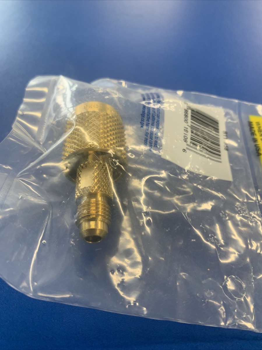 YELLOW JACKET 1/4" SEALRIGHT FITTING (1/4" STR. Q.C. X 1/4"M.FL - Foto 4