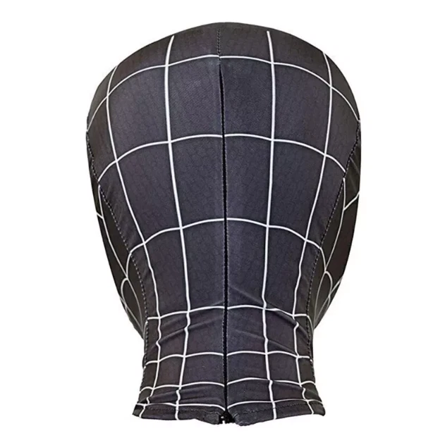 Schwarze Eisenspinne 3D Maske Peter Parker Linsenmaske Superheld Cosplay Maske - Bild 4 von 4