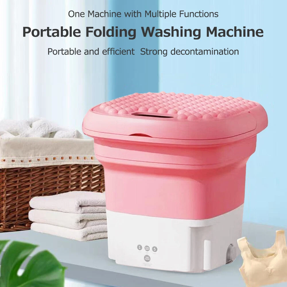 Foldable Mini Washing Machine, Large Capacity Portable Washing