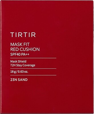 TIRTIR Mask Fit Red Cushion 18g 23N SAND SPF40 PA++ mask shield | eBay