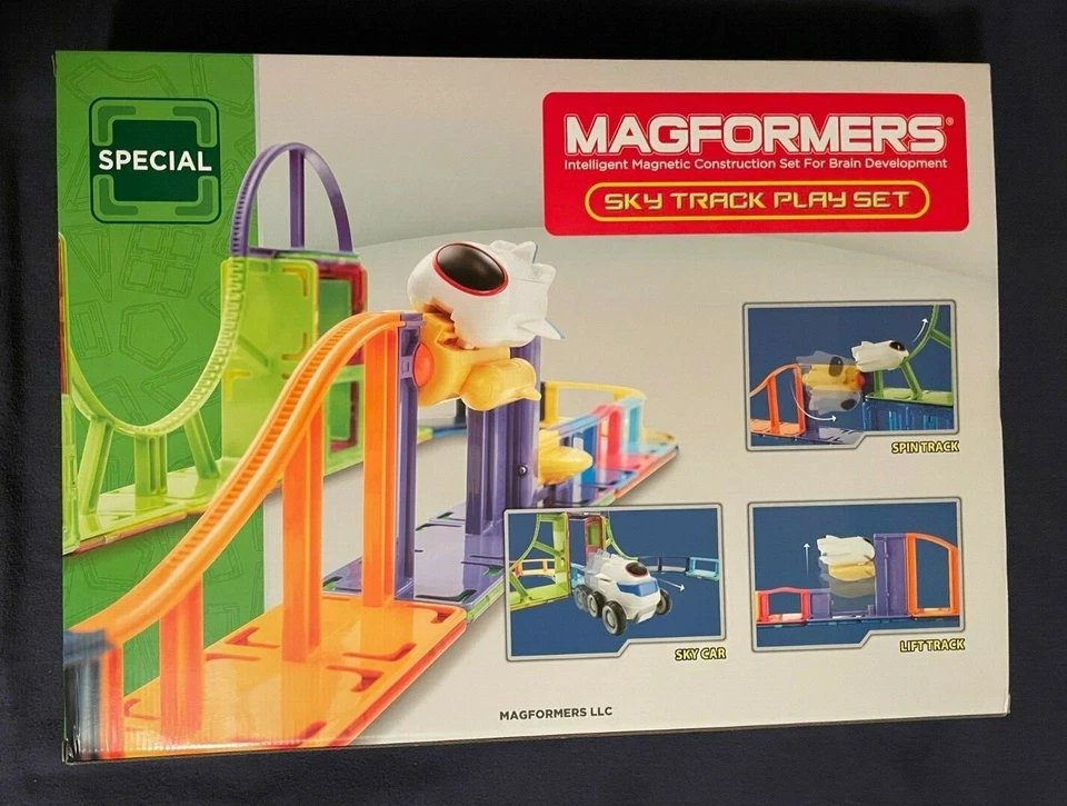 Magformers 44-piece Sky Track Play Set Special Edition - NIB - Image 2 of 4