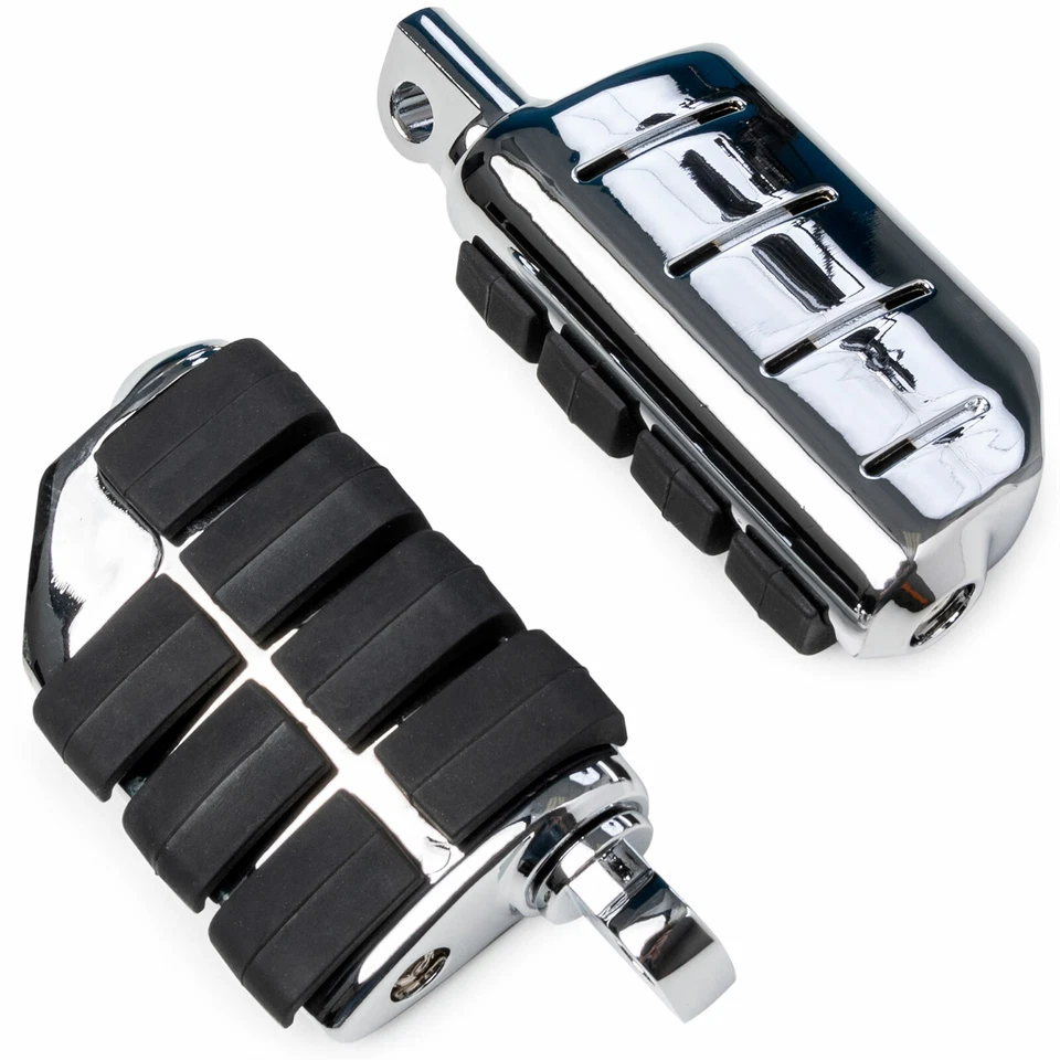 Clavijas de pie de estilo doble para Harley Davidson Softail Standard FXST 1999-2007 Foto 2 de 4