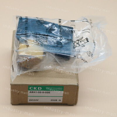 For CKD AB41-02-5-02E DC24V New Solenoid Valve Free Shipping