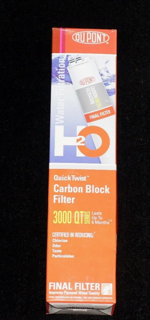 DuPont 3000 Series Quick Twist Replacement WFQTC30001 Lot of 2 (New