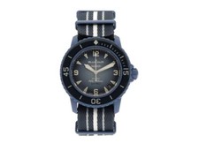 Blancpain X Swatch Scuba Fifty Fathoms Atlantic Ocean Blue 