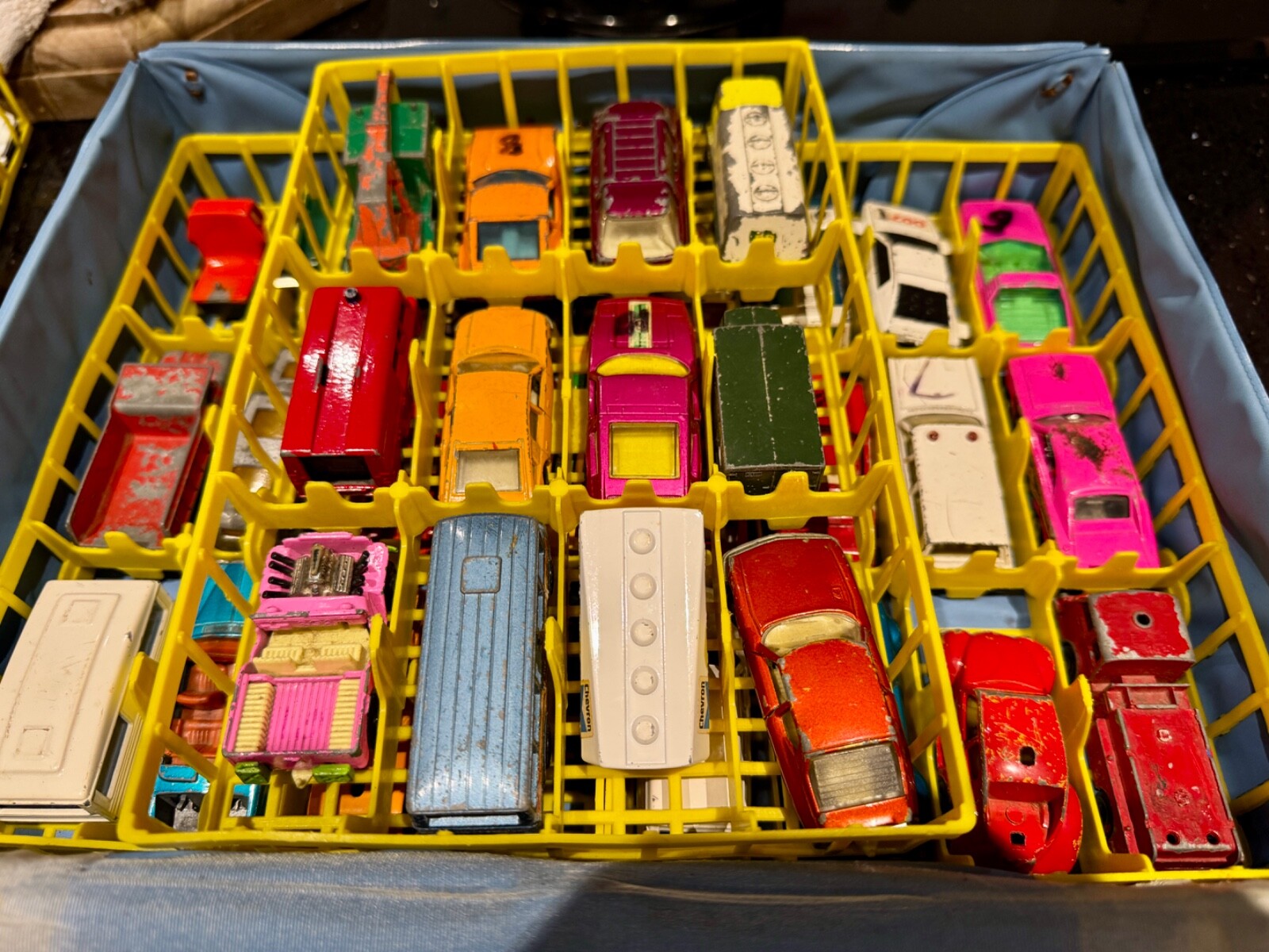 Job Lot Group Vintage Matchbox Lesney Corgi Diecast 1970's Metal Model Toy Cars