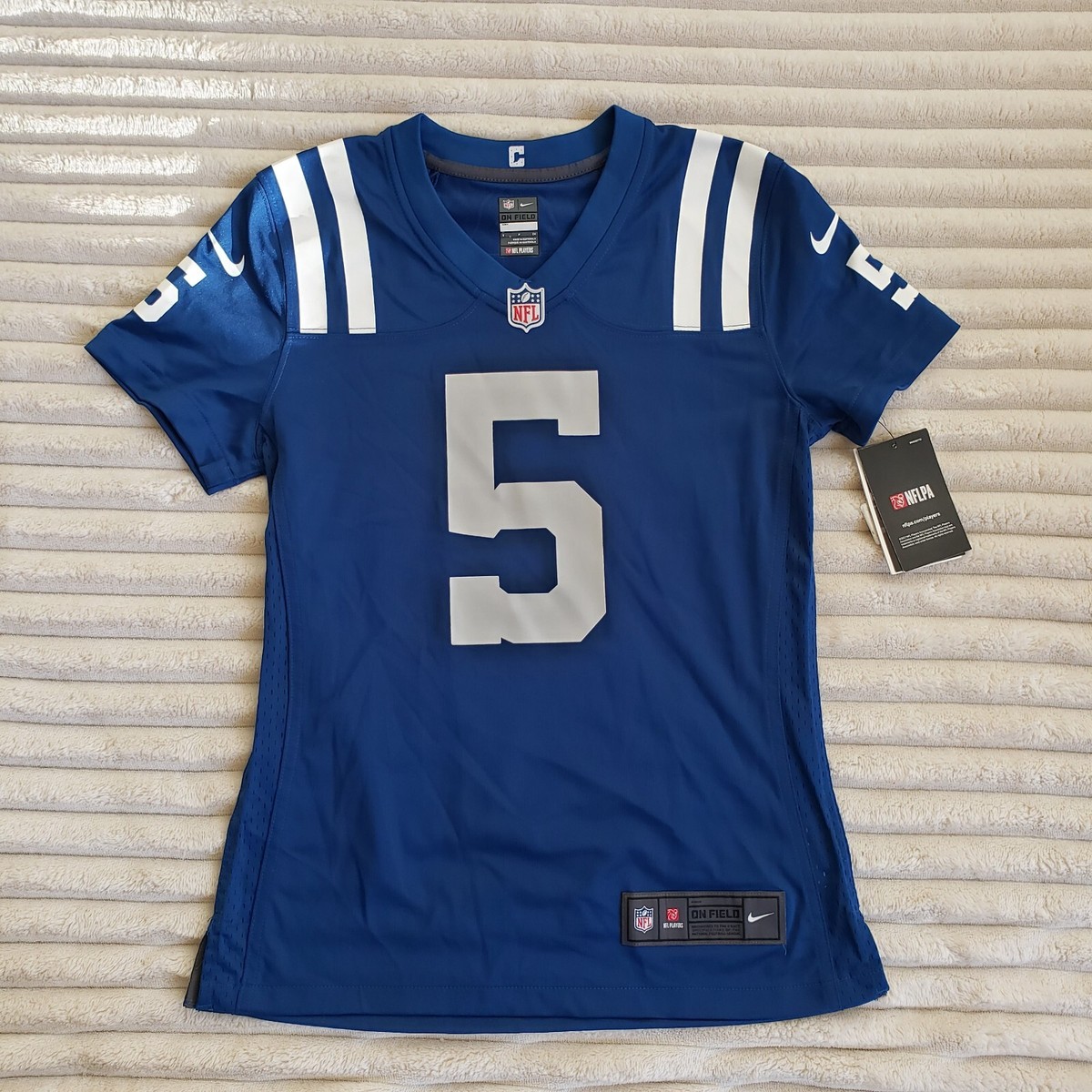 Women's Indianapolis Colts Stephon Gilmore Nike Royal Player Game Jersey  Size S