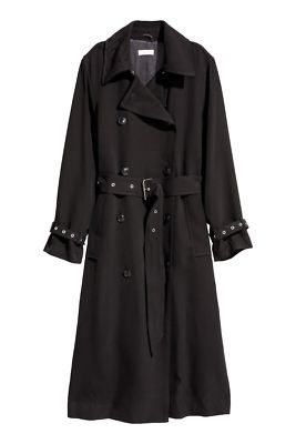 HM Premium quality Trend Double-breasted trenchcoat eu 38 uk 12