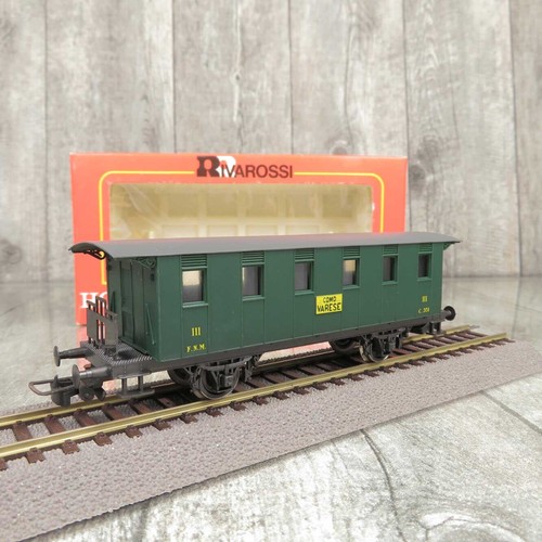 RIVAROSSI 2501 - H0 - Personenwagen Como Varese F.N.M. 3.Klasse - OVP - #Ab41606 | Zustand: Gebraucht