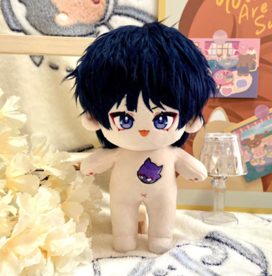 PELUCHE 20 CM Genshin Impact Diluc Poupée En Peluche Cadeau Anime EUR - Foto 4