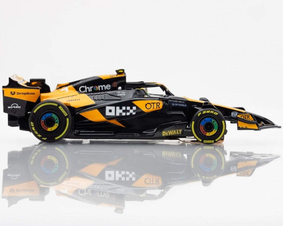 AFX 22103 McLaren F1 MCL38 #4 Lando Norris HO Slot Car Mega G+