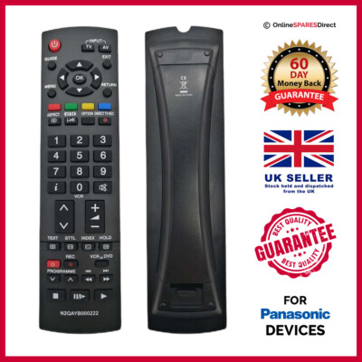Télécommande TV Panasonic VEQ226 D'origine - Occasion - Fonctionnelle