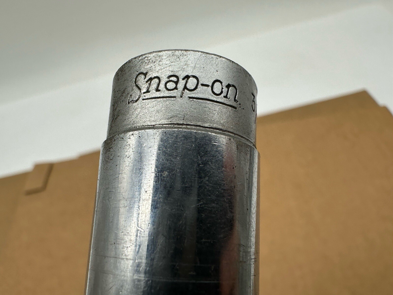 Snap On FVS241 3/8 Drive 3/4"12 Point Deep Socket Underline Logo Made in USA VGC
