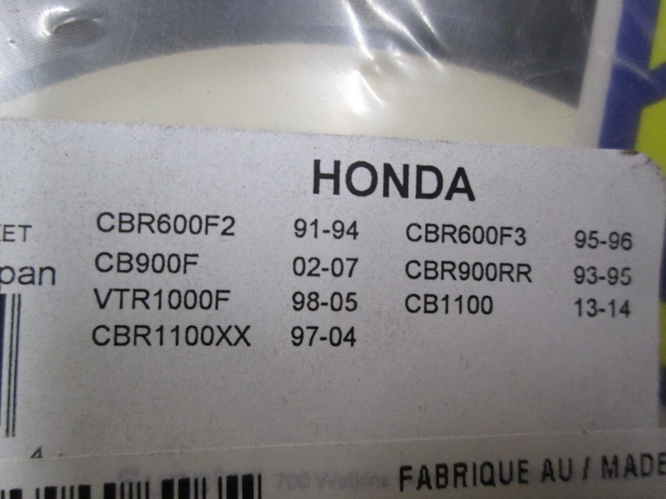 PIÑÓN SUNSTAR - TRASERO ACERO NEGRO - 39T HONDA CBR600 F2 F3 CBR900RR VTR1000 Foto 3 de 4