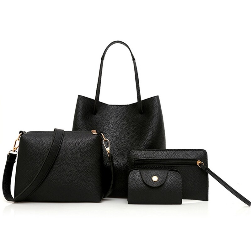 Lot De Sacs à Main Pour Femme - Marque MaterialGirl - Taille Medium - Noir - Neufs