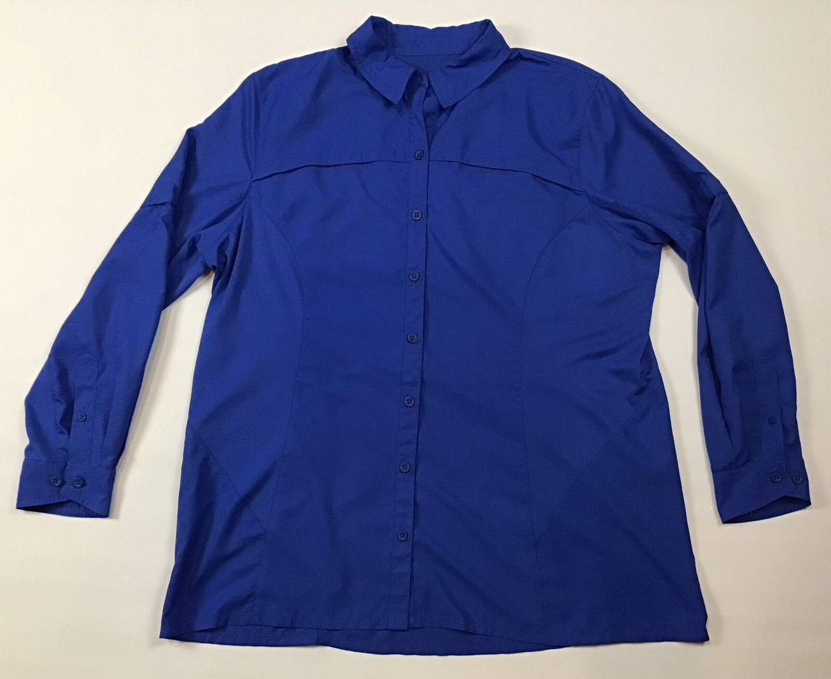 Chemise De Pêche Reel Legends Saltwater II - Homme L Bleue - Performance UV
