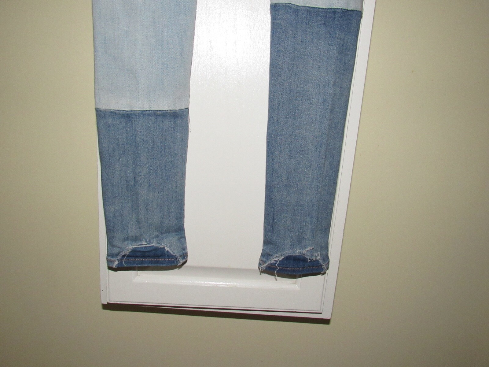 American Eagle Super Stretch Patchwork Destroyed … - image 6