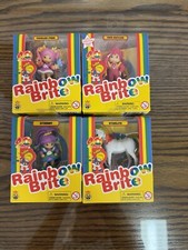 TLS Rainbow Brite Lot of 4 Mini Figures Series 2 40th Anniversary CheeBee NEW