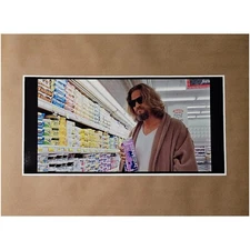 The Big Lebowski Movie Scene Print Poster 12" X 24" Milk Half Ralphs Robe Dude