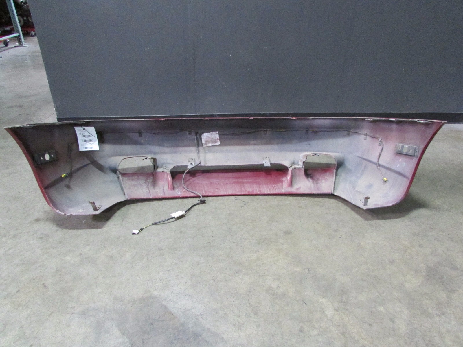 Maserati Coupe, Rear Bumper Cover, Burgundy, Used, P/N 980001069
