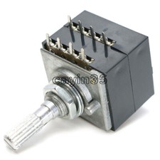 1PCS Potentiometer 50K Log Audio Amp Volume Control Pot Stereo W Loudness U