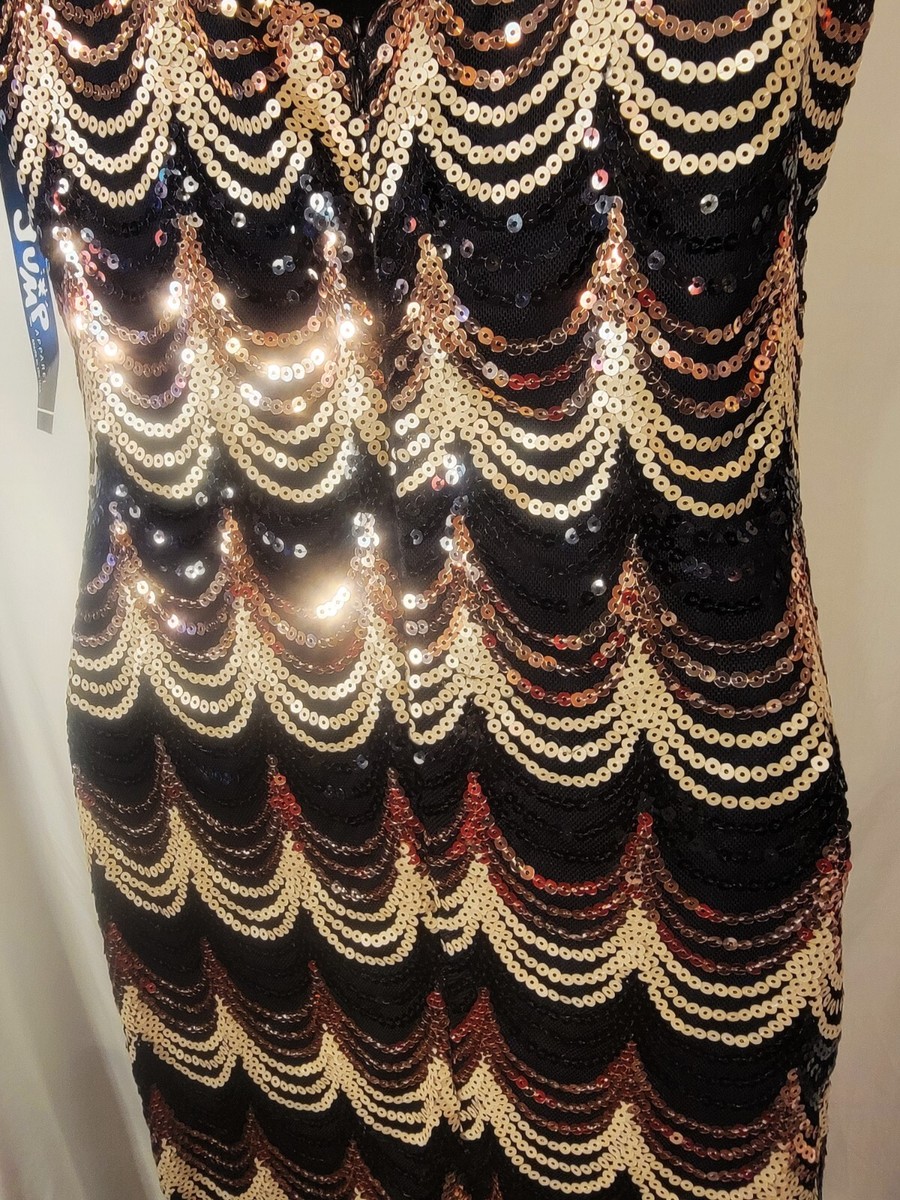 Jump Apparel-Women's multi-color shiny sequin design dress size 3/4 | eBay