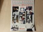MLB HOF 52nd Hall of Fame Induction Ceremonies Annual Program Very Clean  — photo 1
