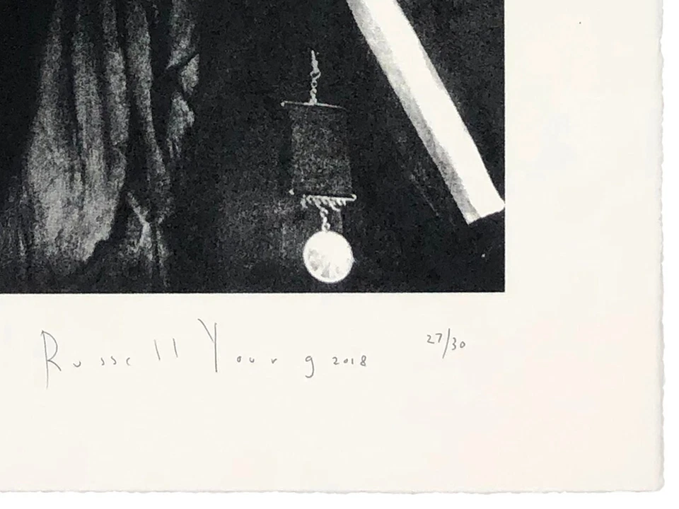 RUSSELL YOUNG "APACHE CHIEF GERONIMO" 2018 | SIGNED SCREEN PRINT | EDITION OF 30 - Image 2 of 3