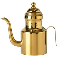 Stainless Steel Oil Bottle 18oz Olive Oil Dispenser Olive Oil Bottle with Dri...