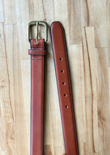Claiborne Leather belt Made in USA size 38