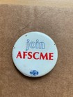 1970's  AFSCME Union Pinback Button "JOIN AFSCME" — photo 4