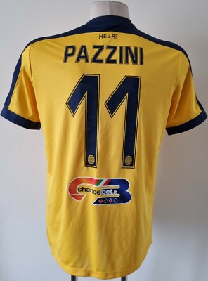 Hellas Verona F.C. 2017 - 2018 Away football shirt #11 Pazzini